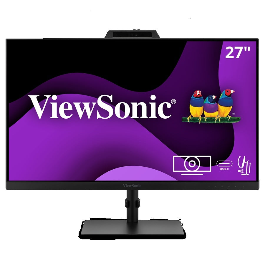 Monitor ViewSonic VG2741V 27 Pulgadas Full HD - Cámara Integrada, 120Hz, Panel IPS