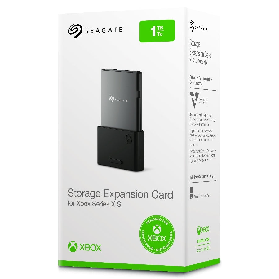 Tarjeta Expansión SSD Seagate 1TB para Xbox Series X/S - NVMe PCIe Gen 4