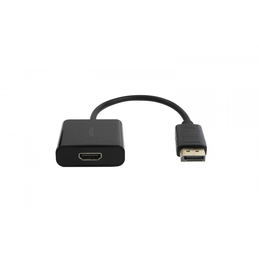 Adaptador Acteck Shift Plus DisplayPort a HDMI 4K 20cm - Negro Imagen secundaria del producto