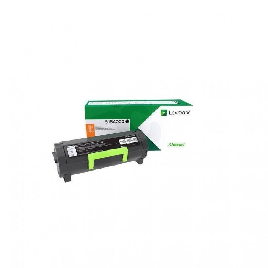 Tóner Lexmark 51B4000 Negro - 2500 Páginas para MX317DN/MX417DE/MX517DE Imagen principal del producto