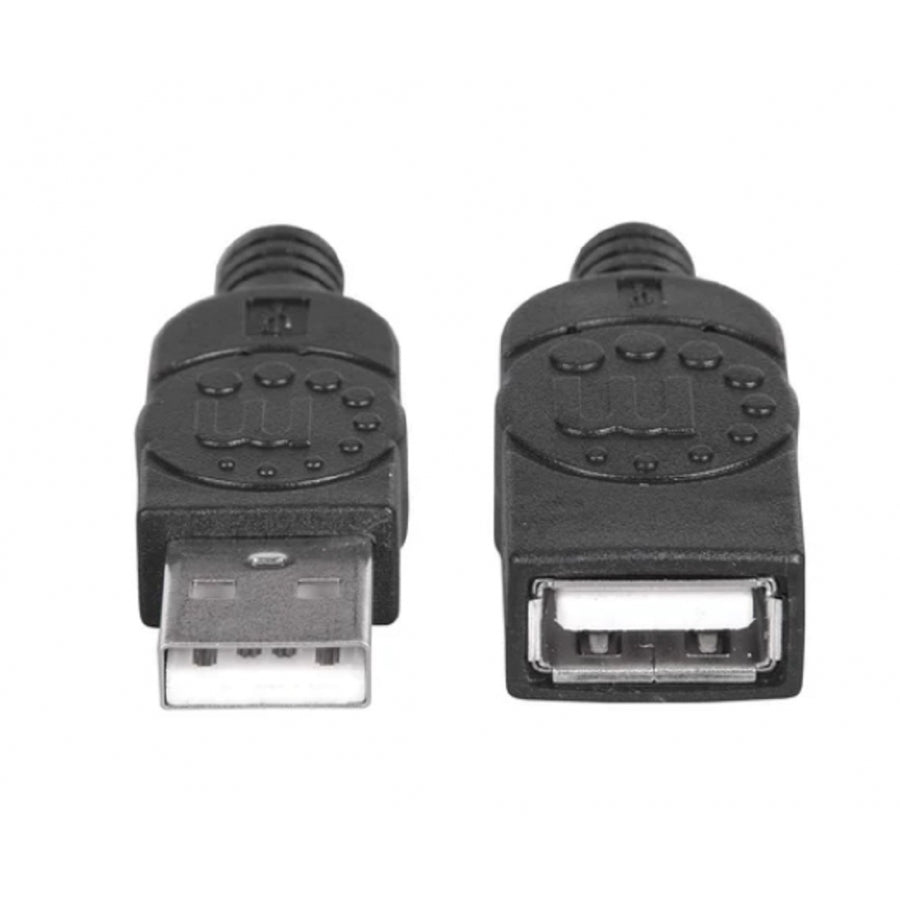 Cable USB 2.0 Manhattan 338653 - Extensión 1.8M Tipo A Macho a Hembra Imagen principal del producto
