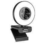 Cámara Web Ocelot Gaming IRIS-W1 Full HD 60FPS - Aro de Luz LED USB