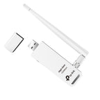 Tarjeta de Red USB TP-Link TL-WN722N - Antena Desmontable 4dBi 150Mbps