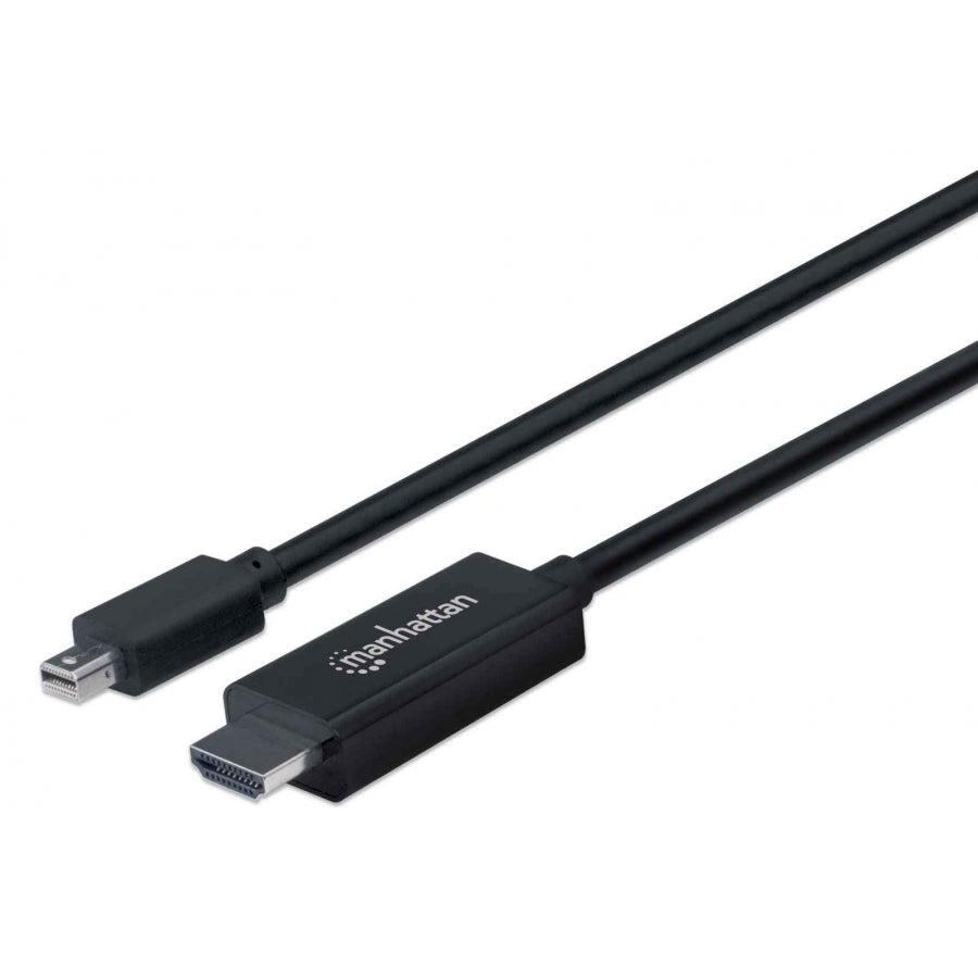 Cable Mini DisplayPort a HDMI Manhattan 153232 - 1.8m, 1080p, Negro