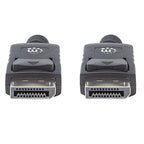 Cable DisplayPort Manhattan 307093 V1.2 3.0M - 4K60Hz, Blindado