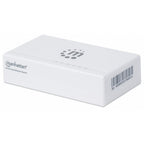 Switch Manhattan 560672 5 Puertos 10/100 Mbps - Desktop Compacto