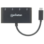 Hub USB Manhattan 162746 - USB-C 4 Puertos SuperSpeed 5 Gbps