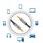 Cable de Audio Estéreo Manhattan 356015 - 5M, Conectores 3.5MM, Aluminio