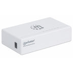 Switch Manhattan 560672 5 Puertos 10/100 Mbps - Desktop Compacto