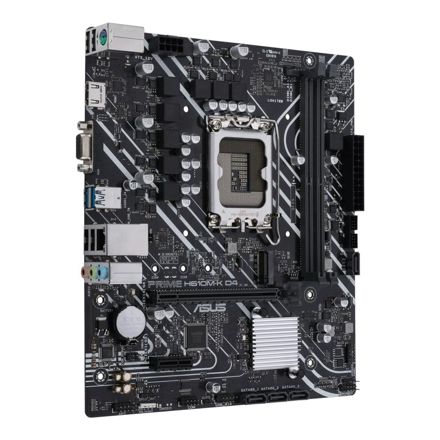 Tarjeta Madre ASUS PRIME H610M-K Socket 1700 - DDR5, M.2, Micro ATX Imagen principal del producto