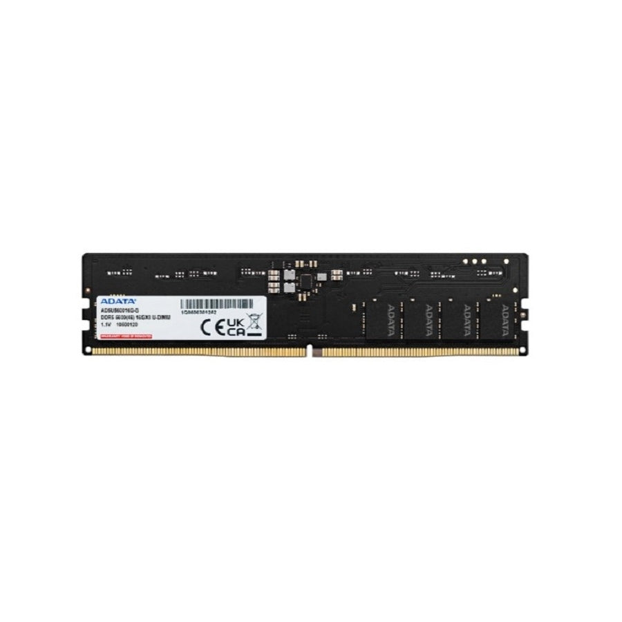 Memoria ADATA UDIMM DDR5 16GB 5600MHz CL46 - Alto rendimiento, 1.1V Imagen secundaria del producto