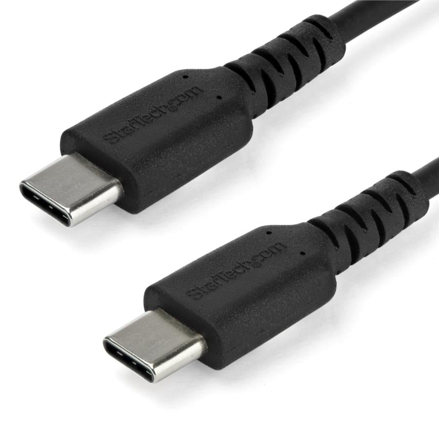 Cable USB C 1M StarTech RUSB2CC1MB - Carga Rápida 60W Fibra de Aramida