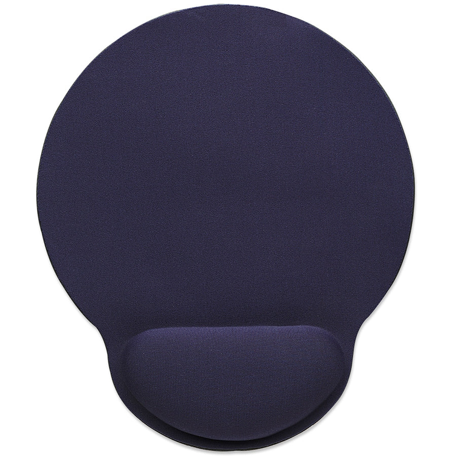 Mousepad Manhattan 434386 Gel - Azul Marino, Ergonómico y Antideslizante