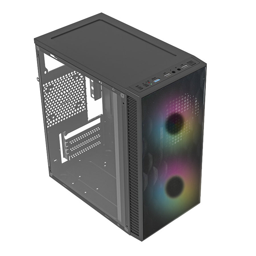 Gabinete Acteck Fuji GC470 Mini Torre Micro ATX - Fuente 500W, Ventilador RGB