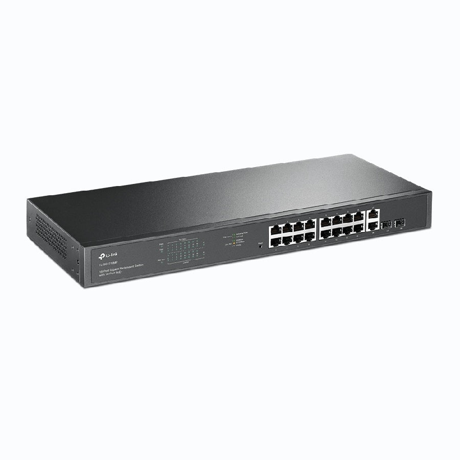 Switch TP-Link TL-SG1218MP 16 puertos POE Gigabit - Montaje en Rack