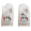 Cable de red INTELLINET Cat6 UTP 4.2 m - RJ45, Contactos dorados, Blanco