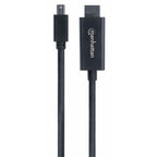 Cable Mini DisplayPort a HDMI Manhattan 153232 - 1.8m, 1080p, Negro