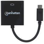 Convertidor USB-C a HDMI Manhattan 151788 - 4K 30Hz, Blindado