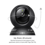 Cámara IP TP-Link Tapo C211 3MP WiFi - 360° Pan/Tilt, Visión Nocturna, Detección de Personas