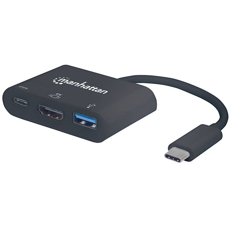 Docking USB-C Manhattan 152037 - HDMI 4K, USB 3.2, Power Delivery Imagen principal del producto