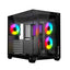 Gabinete Ocelot Gaming A-Cube 1 Mid Tower - Cristal Templado, 3 Ventiladores